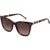 Carolina Herrera CH0044S Acetat-Cat-Eye-Sonnenbrille für Damen