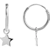 Luxenter Oorbellen 'Essential' zilver