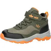 Lico Boots 'Stellan' kaki / olijfgroen / zwart