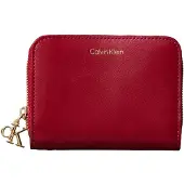 Calvin Klein Portemonnee 'RFID Monogram' rood