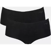 Sloggi 2P ZERO Modal 2.0 Short Briefs Zwart Large Dames