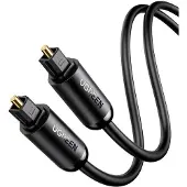 UGREEN - optische - kabel audiokabel 1,5 m digitale glasvezel Toslink SPDIF grijs - (70891)
