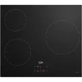 Beko HIC63400 kookplaat Zwart Ingebouwd 60 cm Inductiekookplaat zones 3 zone(s)