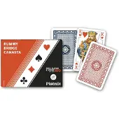 Piatnik Bridge, Rummy en Canasta Speelkaarten - Double Deck