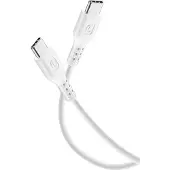 Cellularline Cellular Line Usb kabel, usb-c naar usb-c 1,2m, wit