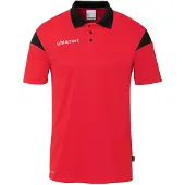 Uhlsport Squad 27 Short Sleeve Polo Rood 2XL Man