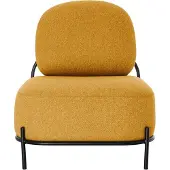 Paper Flow Fauteuil ADMIRAAL, retro-look, B 665 x D 710 x H 770 mm, safraan