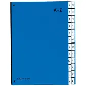 Pagna 24249-02 - Gliederungsordner - 24 Fächer - 24 Teile Hardkarton Blauw DIN A4 Aantal vakken: 24 A-Z