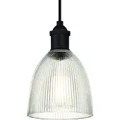 WESTINGHOUSE Glazen hanglamp 6338540, dimbaar, brons / oud-messing, Woon-/ Eetkamer, Glas, Landelijk, hanglamp