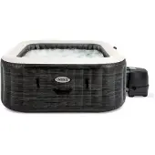 Intex 28452NP - Whirlpool - PureSPA Greystone Deluxe (196x196 cm) voor 6 personen, met app-bediening
