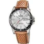 Festina Horloge Calendario Titanium Silver