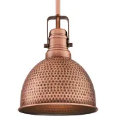 WESTINGHOUSE Hanglamp 6103840, dimbaar, koper, Woon-/ Eetkamer, metaal, Industrieel design, hanglamp