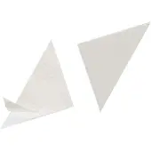 Durable Driehoektassen Cornerfix Transparant PVC Zelfklevend 12,5 x 12,5 cm 100 Stuks