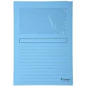 Exacompta L-map Forever | voor ft A4 | pak van 25 stuks | lichtblauw