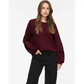 Vila Sweatshirt 'VISandy' kersrood