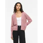 Vila Gebreid vest 'VIRil' rosé