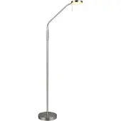 TRIO Rvs Leeslamp Moreno Oplaadbaar