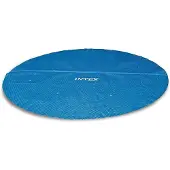 Intex Easy Set/metal Frame Solar Cover For Swimming Pools 457 Cm Blauw