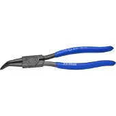 SW-Stahl 41310L Borgringtang 220 mm, gebogen I Borgringtang voor binnenborgringen volgens DIN-norm 5256 I Montagetang voor 40 tot 100 mm I Borgringtang voor borgringen