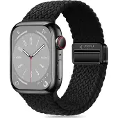 Tech-Protect Nylon Plus Apple Watch 49 / 46 / 45 Mm Bandje Zwart