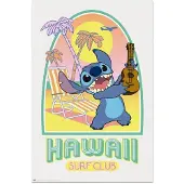 Noname Stitch Hawaii Club Surf - Maxi Poster - 61 x 96.5 cm