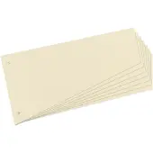 Herlitz Trennstreifen Trapez chamois 100 Stck