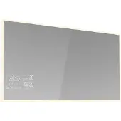Blumfeldt infraroodheizung 600W – Wandmontage, Smart Mirror mit LED-Anzeige, IP44, App-Steuerung, Überhitzungsschutz, für Bad & Feuchträume, 12-15 m², infrarood Wandheizung