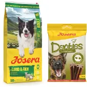 Josera Adult Lam & Rijst - droogvoer voor honden - 12,5 kg