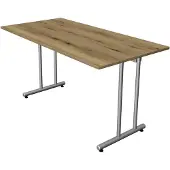 Kerkmann Büromöbelfabrik - bureau Smart 140x70cm eiken kleur