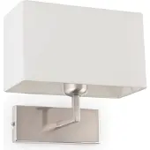 Faro 62988, oppervlaktemontage, 1 lamp, E27 fitting, IP20 beschermingsgraad, nikkelkleur