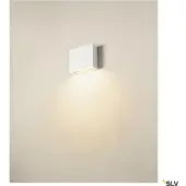 SLV 1003467 QUAD FRAME 14 LED wandlamp, TRIAC, wit, met CCT-schakelaar, 2700/3000K