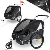 Kesser Kinderfietskar Sport-RX 2 in 1 Joggerfunctie Kinderfietskar + 5-puntsveiligheidsgordel