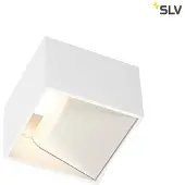 SLV Wandlamp Logs Up - Down vierkant wit