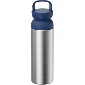Mepal Isoleer theebeker Ellipse - 500 ml - Houdt dranken 6 uur warm en 8 uur koud - Isoleerfles - Vaatwasmachinebestendig - Vivid blue