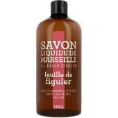 Compagnie De Provence Savon de Marseille vloeibare handzeep Terra Feuille de Figuier 1 liter navulling