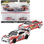 Hot Wheels Nissan 2 pack Nissan Silvia 240SX S14 en Silvia S15 | 1:64 HotWheels HRR84
