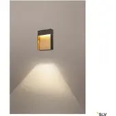 SLV Landelijke muurlamp Flatt Sensor met bewegingssensor
