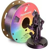 Polymaker CA02020 Panchroma Starlight Filament PLA kunststof Meerkleurig, Kleurverandering 1.75 mm 1000 g Starlight Nebula, Violet 1 stuk(s)