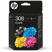 HP 308 Cartridges Combo Pack
