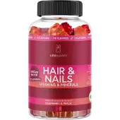 VitaYummy Hair & Nails Mix Raspberry & Peach 110 stk.