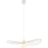 TRIO REALITY CHAPEAU - Hanglamp - Wit mat - excl. 1x E27 40W - In hoogte verstelbaar