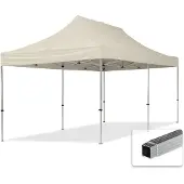 TOOLPORT 3x6 m Easy up partytent, ECONOMY alu 32mm, crème