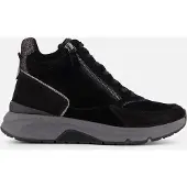 Gabor Rollingsoft Veterboots zwart Suede Maat 4
