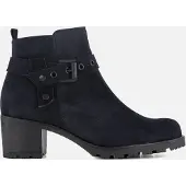 Gabor Enkellaarsjes blauw Suede Maat 39