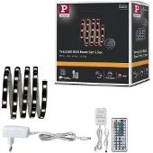 Paulmann YourLED Stripe basisset - LEDstrip 1,5m RGB - Eenvoudige montage zwart