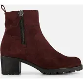 Gabor Enkellaarsjes bordeaux Suede Maat 35.5
