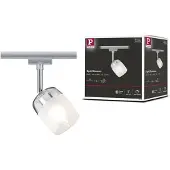 Paulmann Blossom 230V-railsysteem lamp URail G9 10 W LED Chroom (mat), Satijn