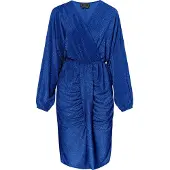 Faina Jurk royal blue/koningsblauw