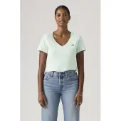 Levi's Shirt 'The Perfect V-Neck' pastelblauw