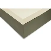 Zohome Zo home Satinado Topper Hoeslaken Katoen Satijn - off white 90x200cm